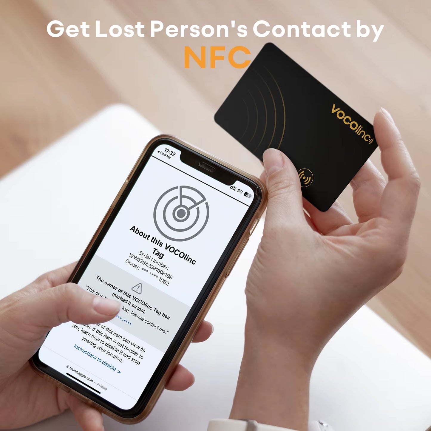 Ultra-Thin Wallet Tracker Card, Smart Tag Wallet Tracker, Bluetooth Pairing Find My Item Finder Anti-Lost Alarm Locator