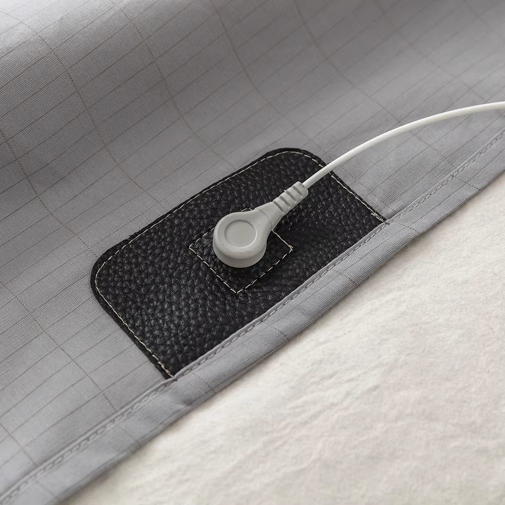 Conductive Grounding Earthing Flat Sheet for Better Sleep