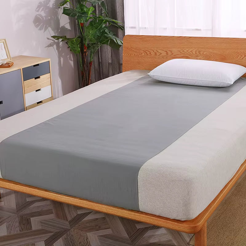 Grounding Sheet Sleep Better Cotton Grey Silver Half Bed Sheet Antimicrobial Fabric Conductive Grounding  Sleep