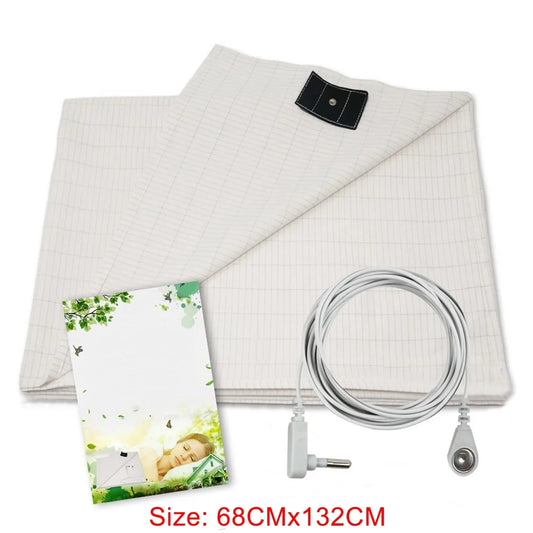 Earthing Grounding Sheet Shield EMF anti Radiation Conductive Fabric Bed Mat