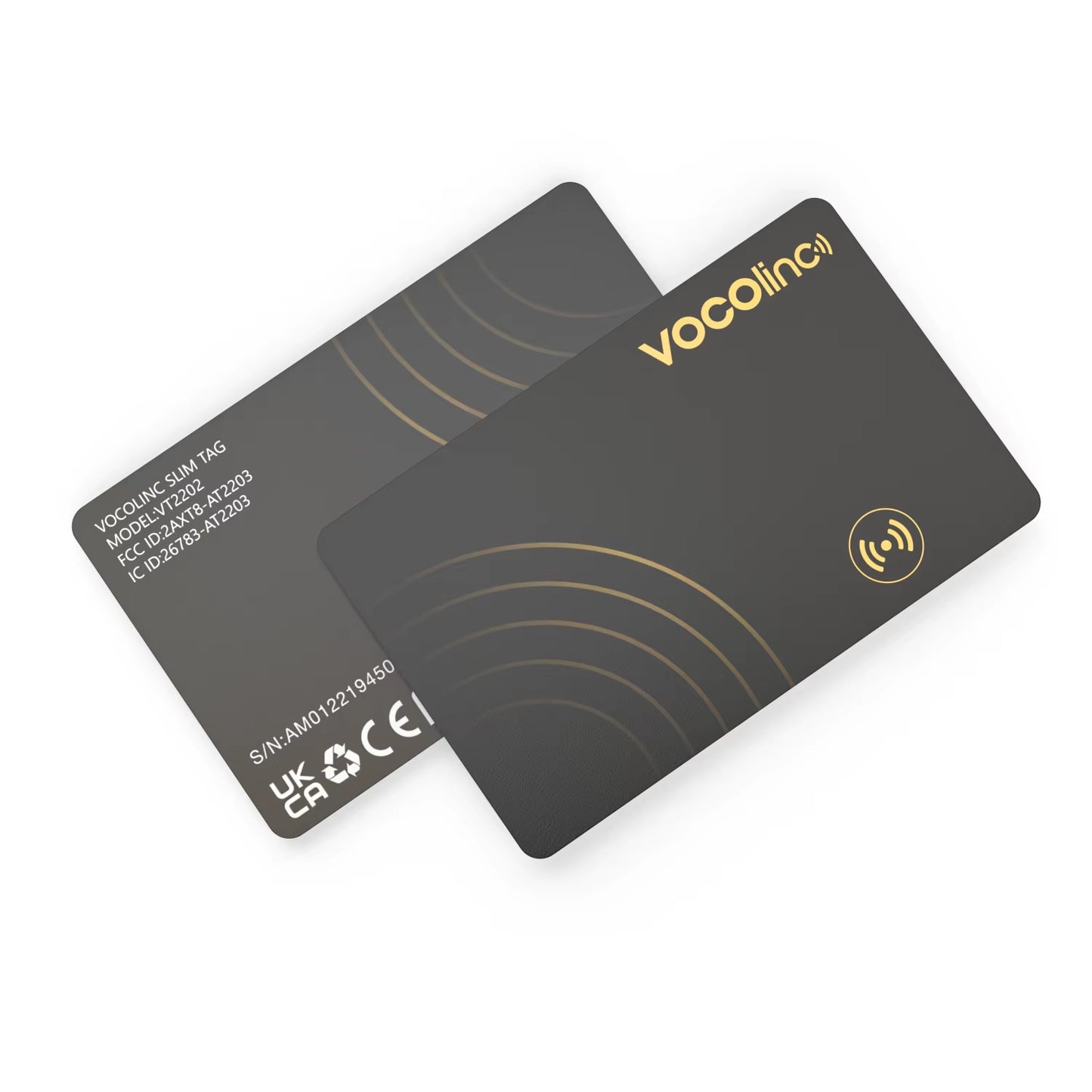 Ultra-Thin Wallet Tracker Card, Smart Tag Wallet Tracker, Bluetooth Pairing Find My Item Finder Anti-Lost Alarm Locator
