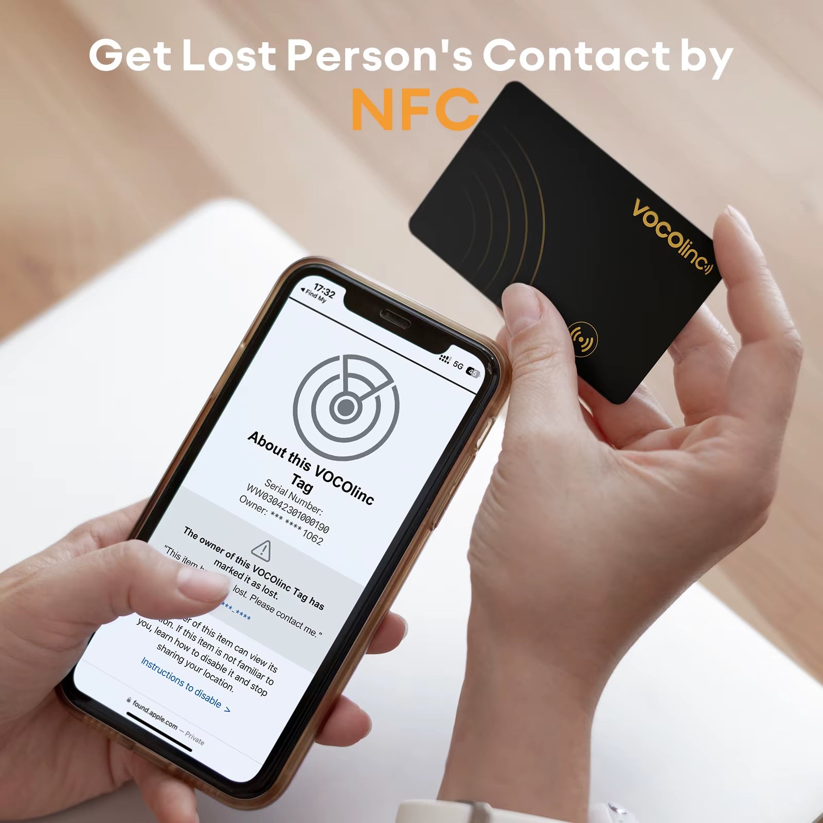 Ultra-Thin Wallet Tracker Card, Smart Tag Wallet Tracker, Bluetooth Pairing Find My Item Finder Anti-Lost Alarm Locator
