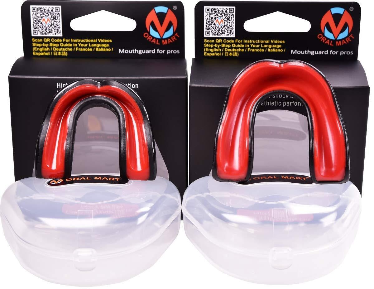 Vampire Fangs Sports Mouth Guard - Adult Sports Mouth Guard for Karate, Boxin...