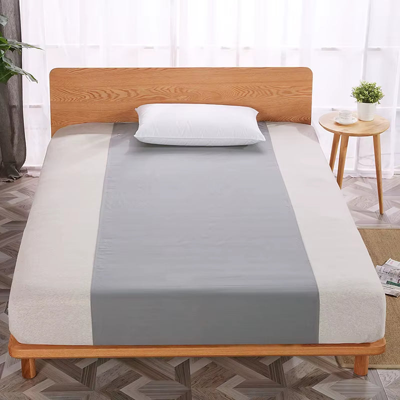 Grounding Sheet Sleep Better Cotton Grey Silver Half Bed Sheet Antimicrobial Fabric Conductive Grounding  Sleep